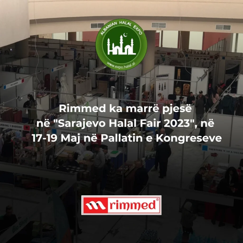Rimmed ka marre pjese ne Sarajevo Halal Fair 2023