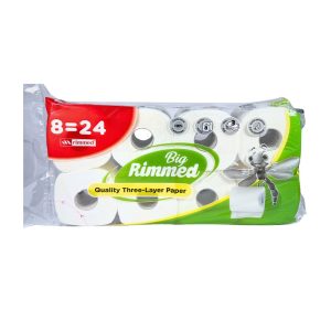 LETER HIGJENIKE BIG RIMMED 8 ROLLS