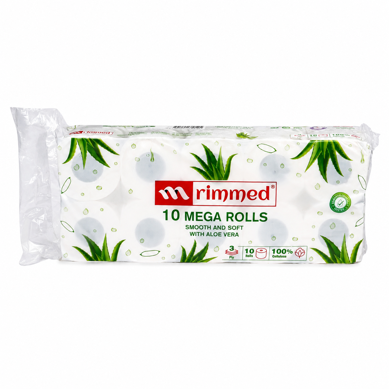 RIMMED TOILET PAPER ALOE 10M/3PLY (9 PCS/CARTON) - Image 2
